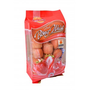 BÁNH BÔNG NHÀI VỊ DÂU 180Gr